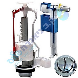 סט אוניברסלי חור 40 ומצוף 3/8 לניאגרה גלויה פלסאון PLASSON סט אוניברסלי חור 40 ומצוף 3/8 לניאגרה גלויה פלסאון PLASSON