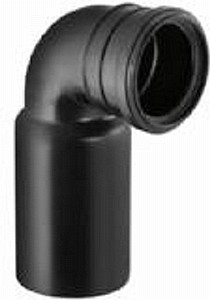 ניפל זוית+אטם 90/110 לחיבור אסלה תלויה לביוב ניפל זוית+אטם 90/110 לחיבור אסלה תלויה לביוב