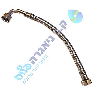 צינור הזנה 30 ס"מ מרפק לניאגרה גרואה GROHE  צינור הזנה 30 ס"מ מרפק לניאגרה גרואה GROHE