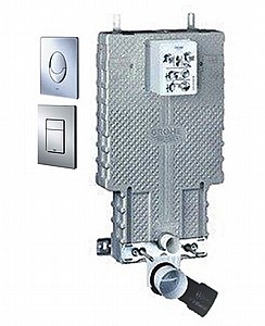 ניאגרה סמויה ללא רגלים לקיר בלוקים גרואה GROHE ניאגרה סמויה ללא רגלים לקיר בלוקים גרואה GROHE